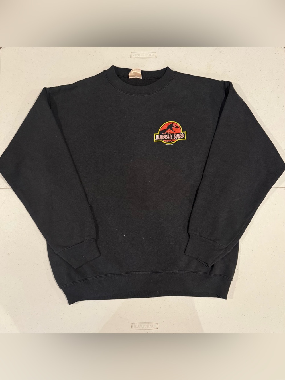 Vintage 1992 Jurassic Park Movie Crewneck sweater size Large